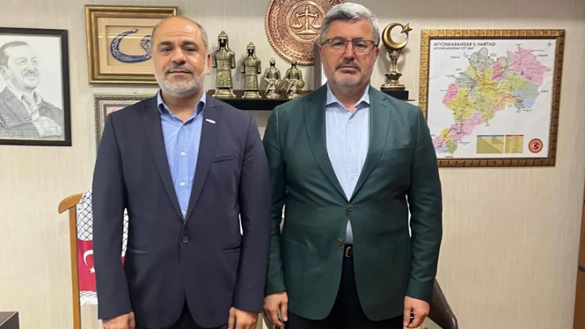 MÜSİAD Afyonkarahisar’dan Milletvekili Ali Özkaya’ya Ziyaret