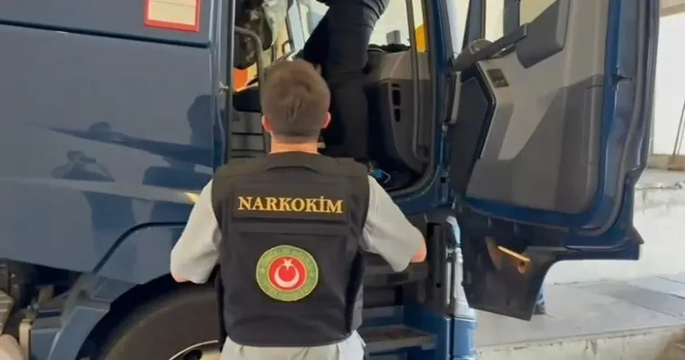 Bulgaristan’dan gelen TIR’da 66 kilogram uyuşturucu ele geçirildi